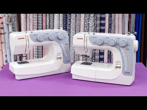 Видео: Janome EL545S и EL546S - Обзор швейных машин