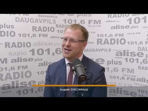 Видео: Мэр Даугавпилса Андрей Элксниньш в программе "Диалог с городом" на радио Alise Plus
