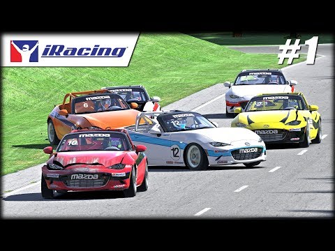 Видео: Начинаю карьеру в iRacing. Моя первая гонка в iRacing в VR Oculus Rift.