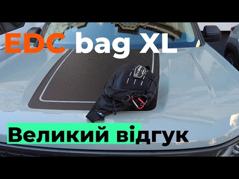 Видео: Відгук на EDC bag XL. Відгук на сумку від BlackPack після місяців використання
