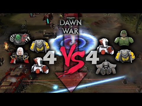 Видео: Вдвоем отыграли за четверых ► Dawn of War - Soulstorm