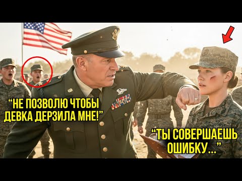 Видео: Генерал Публично Ударил Девушку-Морпеха — Через Минуту Он Уже Писал Рапорт Об ОТСТАВКЕ