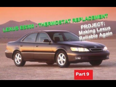 Видео: УСТАНОВКА ТЕРМОСТАТА LEXUS ES300 / TOYOTA V6