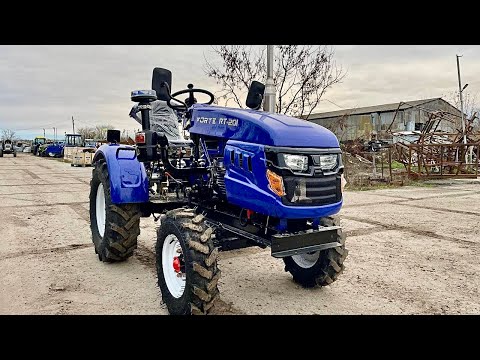Видео: Недорога заміна - мотоблоку на село, тракторець Форт 
