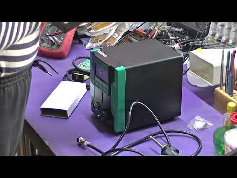 Видео: Как выпаивать радиодетали с платы. Распаячная станция Pro'sKit SS-331