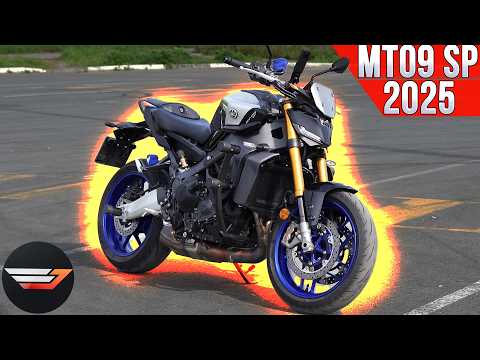 Видео: Yamaha MT 09 SP 2025. Рвёт все представления о мощности