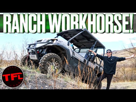 Видео: Kawasaki MULE PRO-FXT Ranch Edition — современный фермерский грузовик? Мы его протестируем!