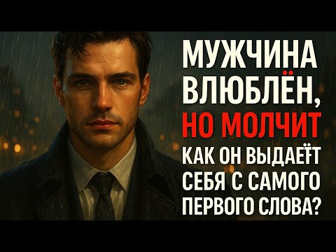 Видео: Мужчина влюблён, но молчит. Как он выдаёт себя с самого первого слова? Психология отношений.