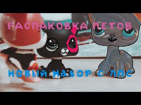 Видео: LPS: Распаковка нового набора g7/ Новые петы и аксессуары 