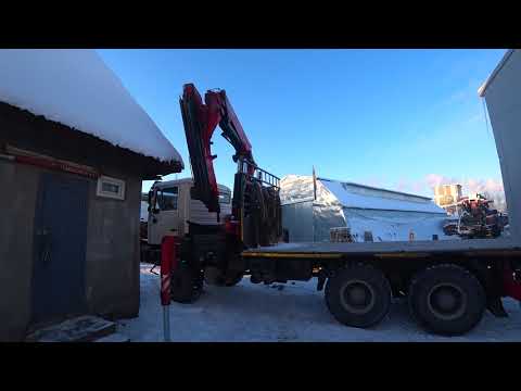 Видео: Монтаж дома под Выборгом