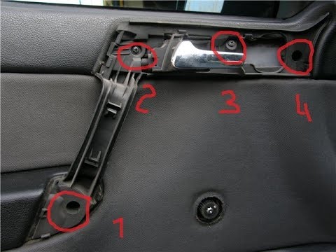 Видео: Как снять обшивку двери на Opel Astra G