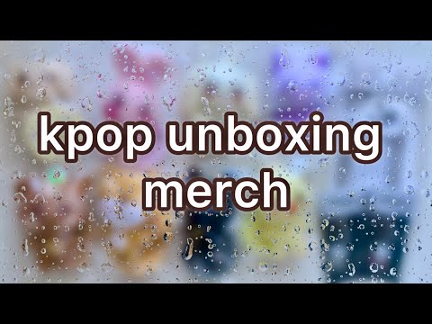 Видео: Распаковка мерча (G)I-Dle, ATEEZ, ITZY, ROSÉ / Unboxing (G)I-Dle, ATEEZ, ITZY, ROSÉ