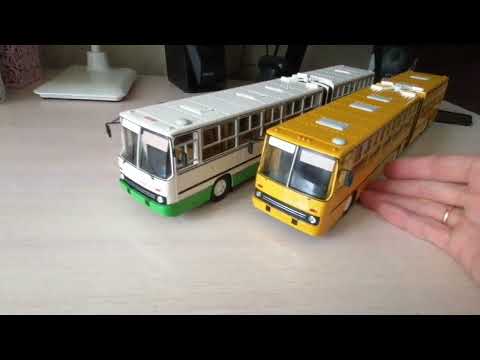 Видео: Икарус 280.33 CLASSIC BUS масштаб 1 :43. Икарус 280.33 DEMPRICE масштаб 1 :43 сравнение моделей.