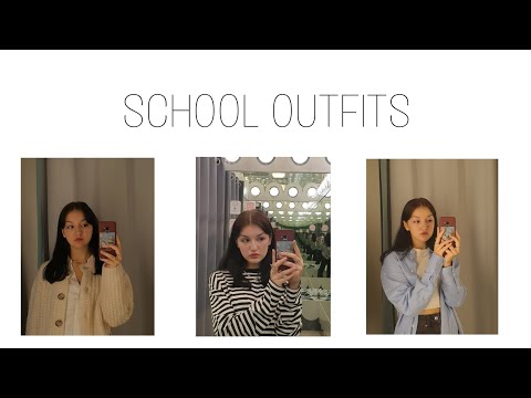 Видео: school outfits | школьные образы из магазинов | h&m monki