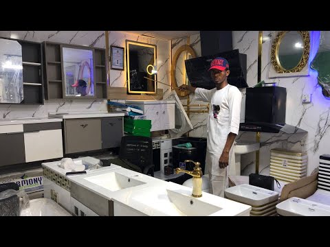 Видео: Цены на сантехническую арматуру, такую ​​как раковины, джакузи, душевые лейки, сенсорные зеркала,...