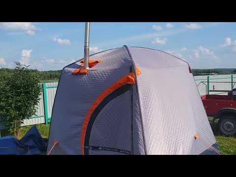 Видео: Установил моб.баню. с какими проблемами столкнулся!!!Арктик Термо 10+.