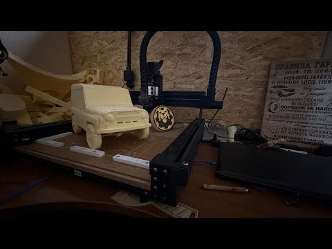 Видео: На что способен фрезерный станок? TwoTrees TTC450