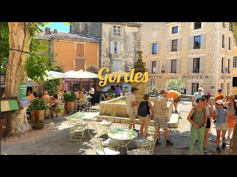 Видео: [4K]🇫🇷 Горд: действительно красивая провансальская деревня на вершине холма на юге Франции, 2023 г.