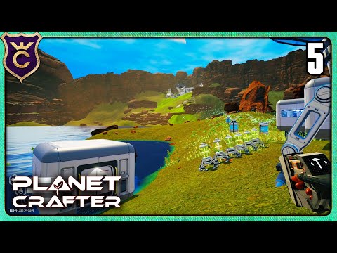 Видео: ПЛАНЕТА СТАЛА ЗЕЛЁНОЙ! 5 The Planet Crafter