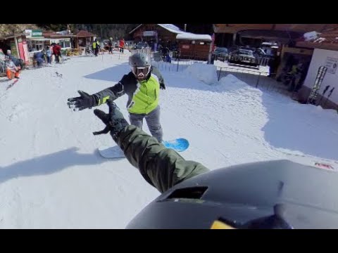 Видео: Чепеларе Мечи Чал спускане по цялата писта №3