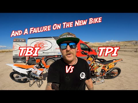 Видео: KTM 300XC TBI против KTM 300XC-W TPI | Первая поломка KTM 300XC 2023 года | Highland Cycles