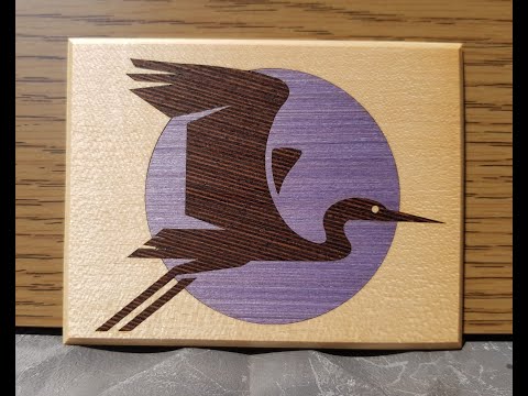 Видео: Маркетри. Создание SVG по растровой картинке  и лазерная резка шпона