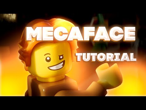 Видео: Анимация лица лего фигурки в блендере! Mecaface tutorial #5