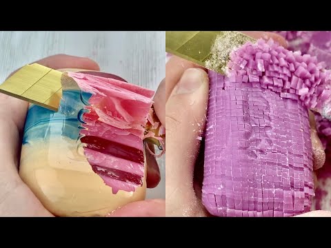 Видео: ASMR SOAP- 1 HOUR/ Cutting dry soap/ soap CUBES/ Relax sound/ Резка мыла 1 ЧАС