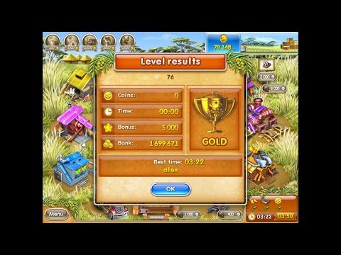 Видео: Farm Frenzy 3 only GOLD (level 76) playthrough Веселая ферма 3 (уровень 76) Золото