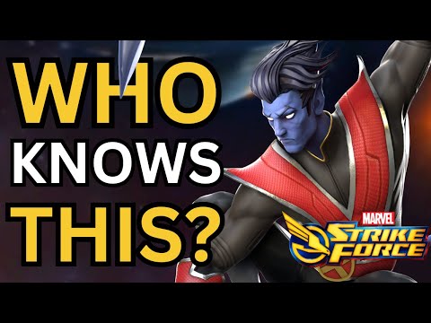 Видео: Я НИКОГДА НЕ ЗНАЛ ЭТОГО | COSMIC CRUCIBLE | MARVEL Strike Force | MSF