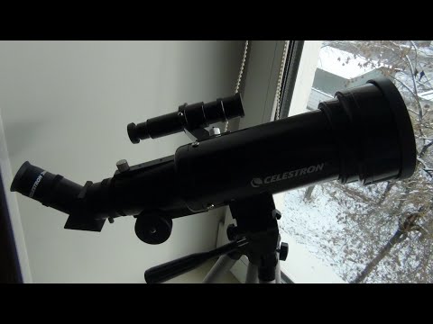 Видео: Телескоп Celestron Travel Scope 70 - 21035