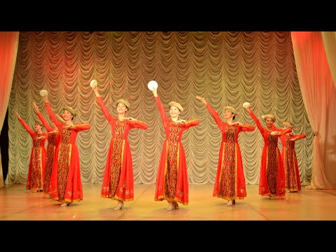 Видео: Уйгурский танец. Концерт факультета "Хореография" КазНАИ им. Темирбека Жургенова (04.05.2024)