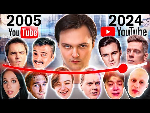 Видео: Вся история русского YT с 2005 года