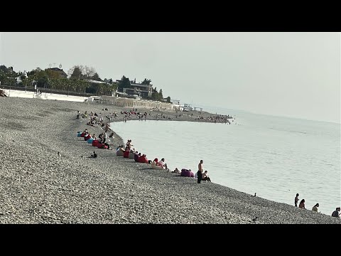 Видео: Сочи / Жара +25 / имеретинка / Сириус