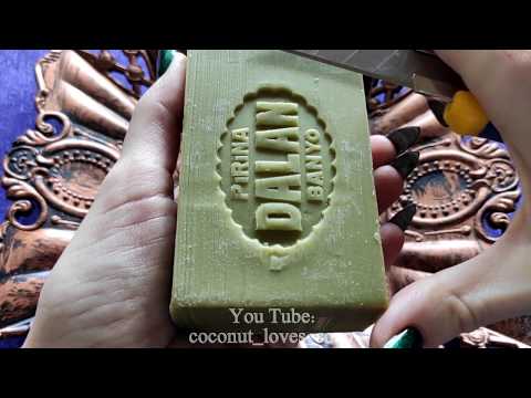 Видео: DALAN SOAP SET ASMR Cutting & crunch / Далан хруст и резка АСМР