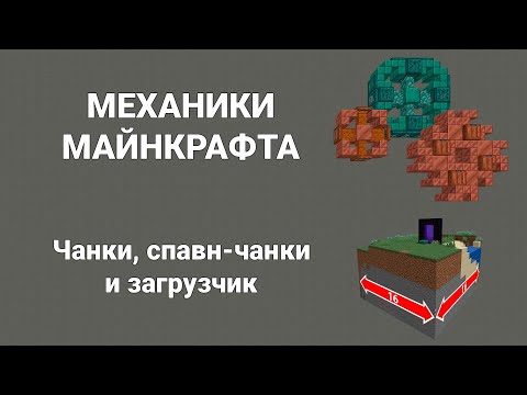 Видео: Механики майнкрафта #3. Чанки, спавн-чанки и загручик