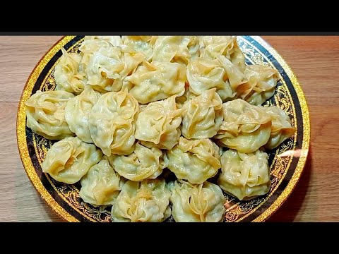 Видео: Узбекские манты с курицей с картошкой очень вкусный рецепт Uzbek manti with chicken and potatoes