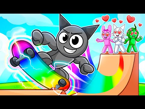 Видео: Я потратил 100 000 долларов на девушек из Rizz в Roblox SKATEBOARD Obby…