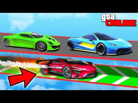 Видео: ЭТО САМЫЙ ЧИТЕРСКИЙ ОБГОН! СКОРОСТЬ 999 КМ/Ч! САМЫЕ ЭКСТРЕМАЛЬНЫЕ ГОНКИ В GTA 5 ONLINE
