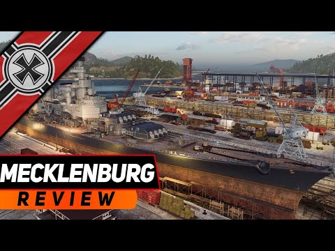 Видео: ЛИНКОР MECKLENBURG! ДОБРО ПОЖАЛОВАТЬ В КАРЕТУ! WORLD OF WARSHIPS