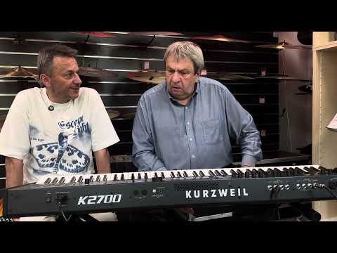 Видео: Обзор на Kurzweil K2700 часть 1