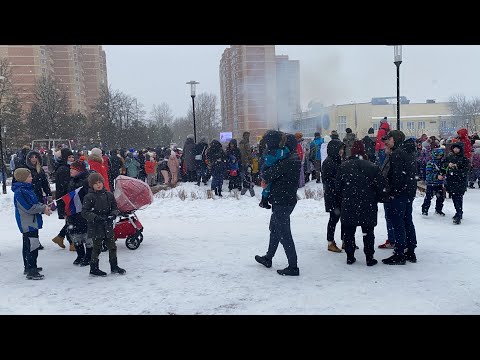 Видео: ШИРОКАЯ МАСЛЕНИЦА. Как провожают ЗИМУ и встречают ВЕСНУ в нашем посёлке