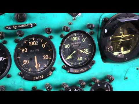 Видео: процедура запуска вертолета Ми-2 Mi-2 startup