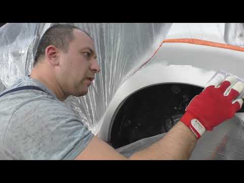 Видео: Облегченная шпатлевка mipa P12 ! Как подготовить Камри к грунту!