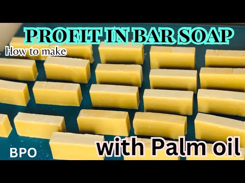 Видео: КАК ПОЛУЧИТЬ ПРИБЫЛЬ ОТ ПРОИЗВОДСТВА МЫЛА С ПАЛЬМОВЫМ МАСЛОМ