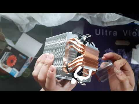 Видео: CPU cooler SNOWMAN M-X6 (Снеговик на 6 трубок)