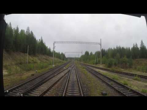 Видео: Ледмозеро - Костомукша (Окт. ж.д., РЖД)