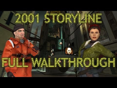 Видео: Полное прохождение старого сюжета Half-Life 2 2001 года