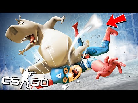 Видео: ГЛОРИЯ, СКОЛЬКО Ж ТЫ ВЕСИШЬ? ГОЛОДНЫЙ БЕГЕМОТ НАПАЛ НА КАПИТАНА АМЕРИКУ - МАНЬЯК CS:GO