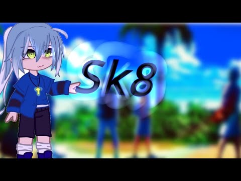 Видео: скейт бесконечность реакция гача клуб [ sk8 ] { part 1} Реки/мия, Ланга/Реки